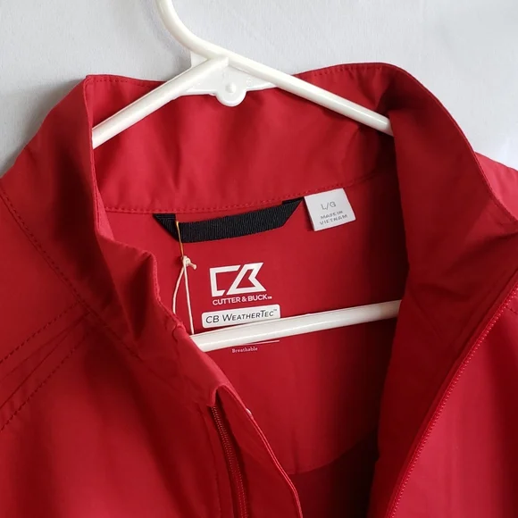 Cutter & Buck Womens CB WeatherTec Beacon Full Zip Jacket - Large - Picture 4 of 16